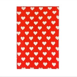 NWT Target Bullseye’s playground Valentines red hearts plush throw blanket